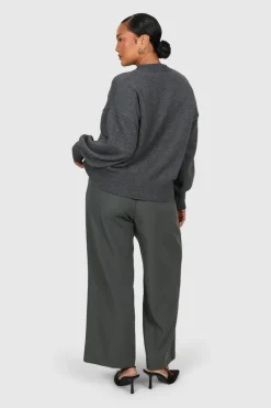 Fayt Tops | Sweaters & Knits | HARPER KNIT GREY