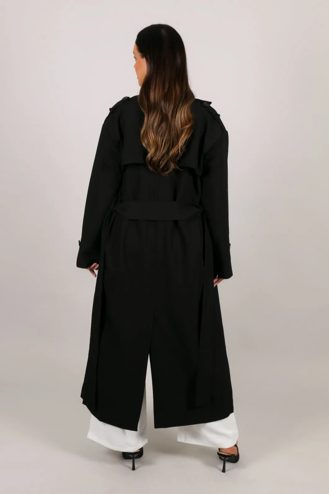 Fayt Jackets, Knits & Coats | HENDRIX TRENCH COAT BLACK
