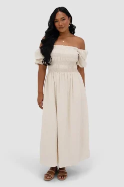 Fayt Dresses | Dresses | ISMAE MAXI DRESS NEUTRAL