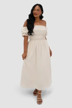 Fayt Dresses | Dresses | ISMAE MAXI DRESS NEUTRAL