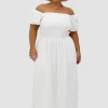 Fayt Dresses | Dresses | ISMAE MAXI DRESS WHITE