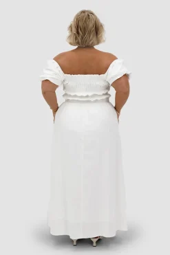 Fayt Dresses | Dresses | ISMAE MAXI DRESS WHITE