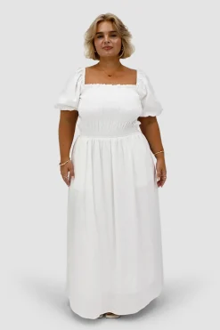 Fayt Dresses | Dresses | ISMAE MAXI DRESS WHITE
