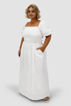 Fayt Dresses | Dresses | ISMAE MAXI DRESS WHITE