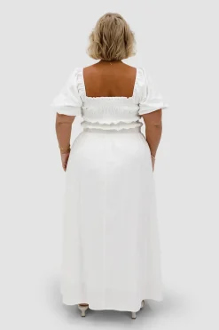 Fayt Dresses | Dresses | ISMAE MAXI DRESS WHITE