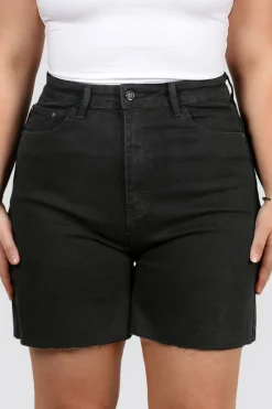 Fayt Denim | Jeans | JAGGER DENIM SHORT BLACK WASH
