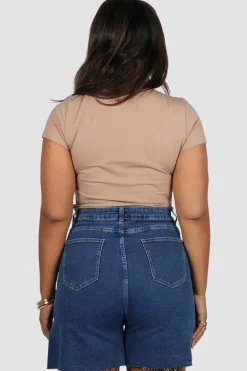 Fayt Denim | Jeans | JAGGER DENIM SHORT DEEP BLUE