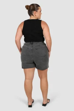 Fayt Denim | Jeans | JAGGER DENIM SHORT GREY WASH