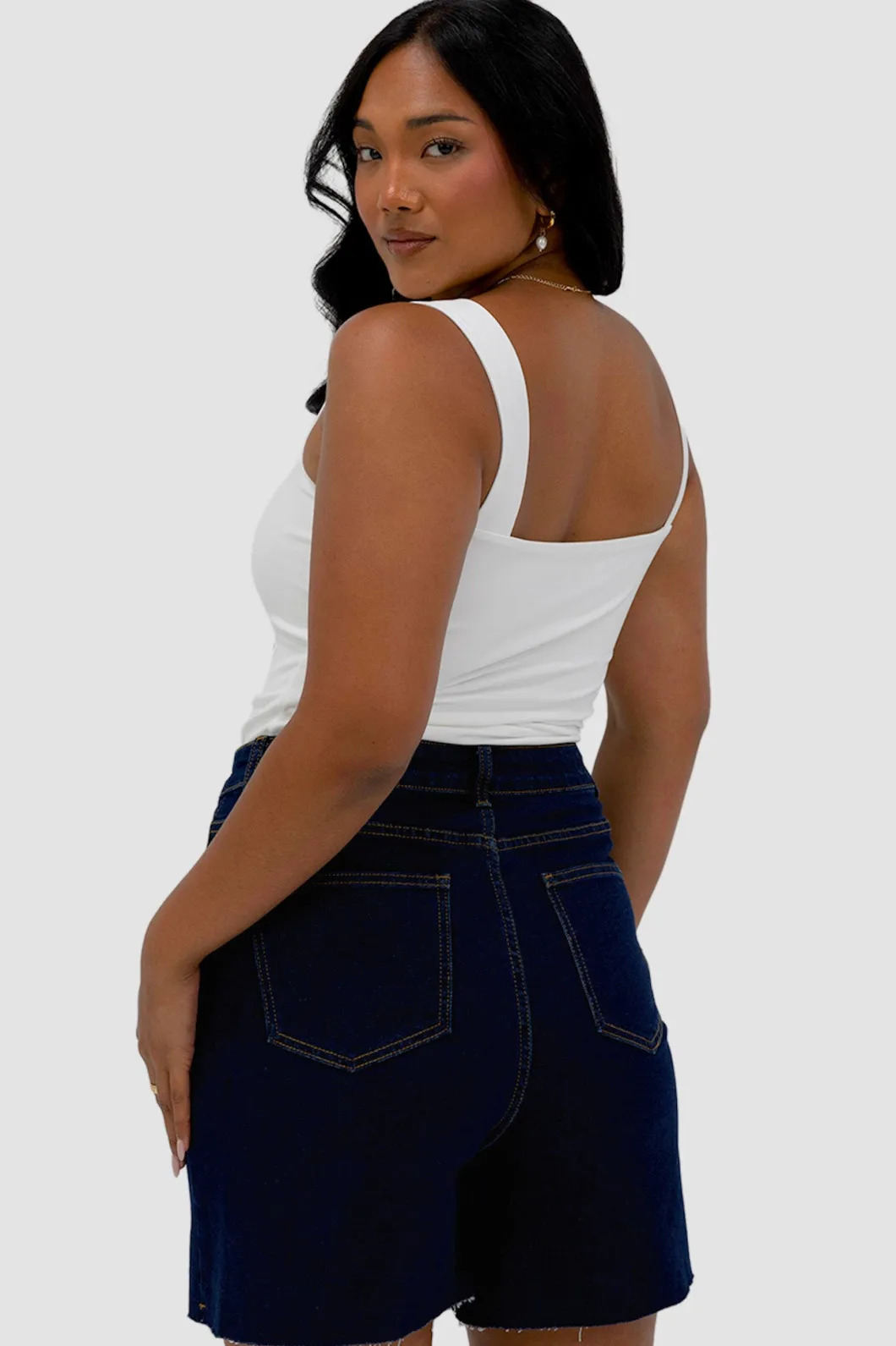 Fayt Denim | Jeans | JAGGER DENIM SHORT MIDNIGHT BLUE