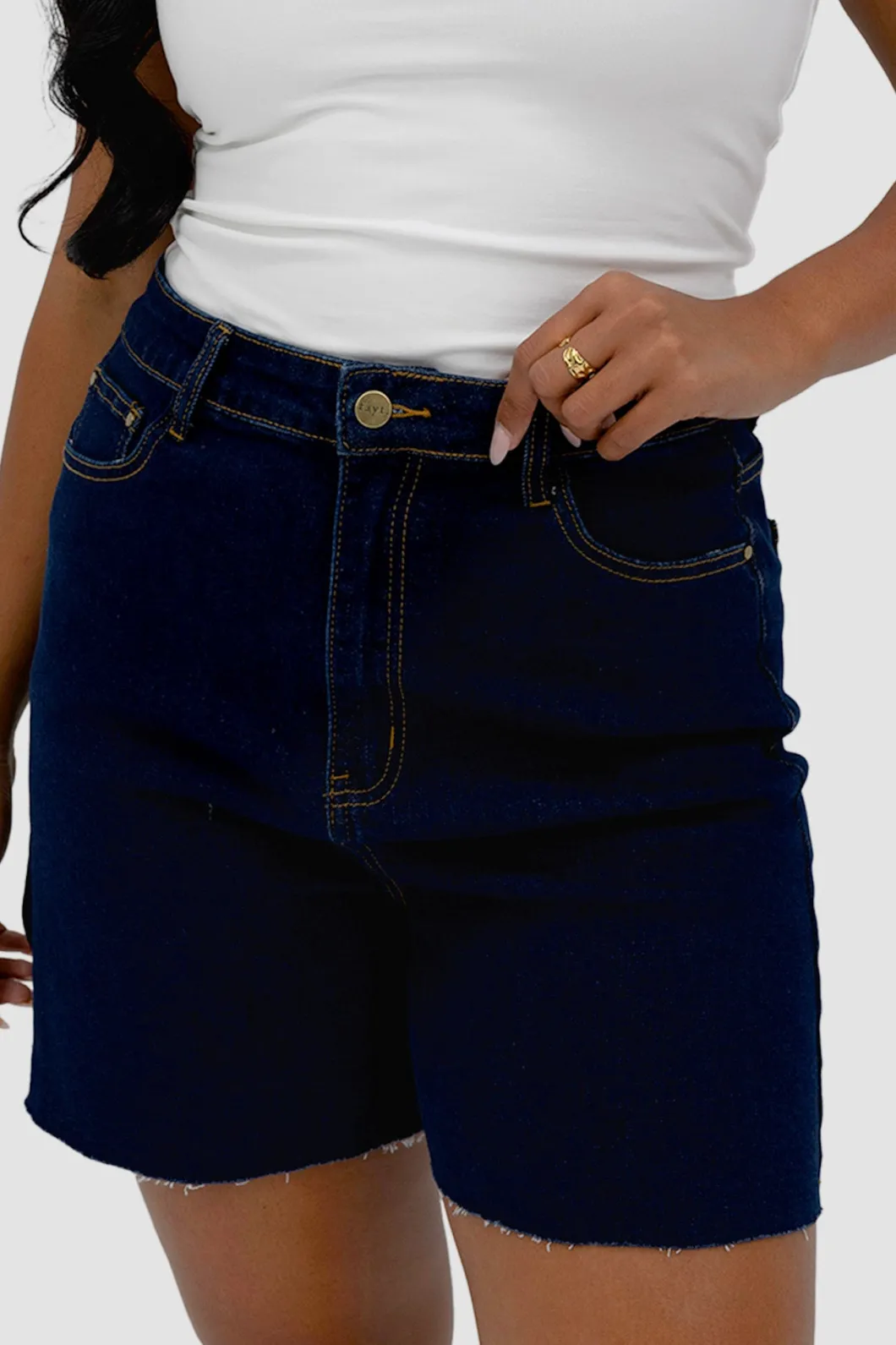 Fayt Denim | Jeans | JAGGER DENIM SHORT MIDNIGHT BLUE