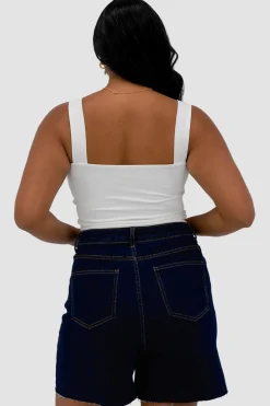 Fayt Denim | Jeans | JAGGER DENIM SHORT MIDNIGHT BLUE