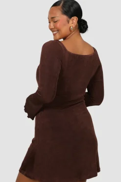 Fayt Dresses | Dresses | KENZIE MINI DRESS ESPRESSO
