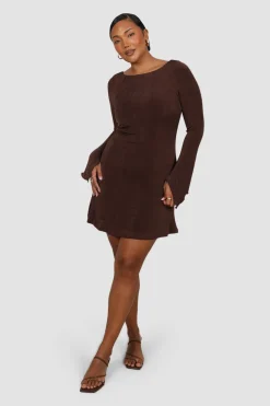 Fayt Dresses | Dresses | KENZIE MINI DRESS ESPRESSO