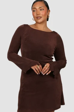 Fayt Dresses | Dresses | KENZIE MINI DRESS ESPRESSO