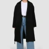 Fayt Jackets, Knits & Coats | LENNOX TRENCH BLACK