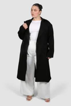 Fayt Jackets, Knits & Coats | LENNOX TRENCH BLACK