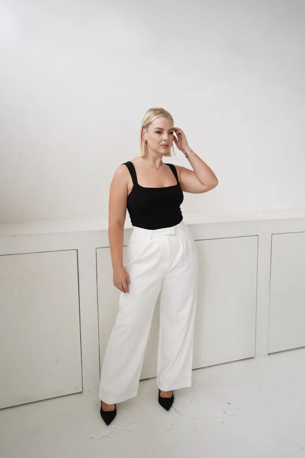 Fayt Tops | LEYNA TOP BLACK