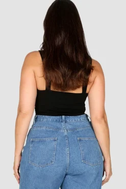 Fayt Tops | LEYNA TOP BLACK