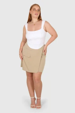 Fayt Tops | LEYNA TOP WHITE