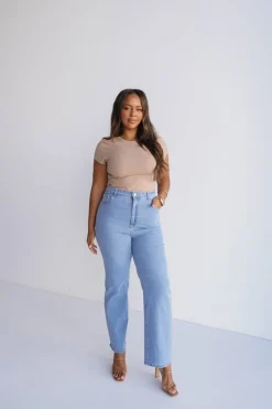 Fayt Tops | LIGHT BUTTERY TEE NEUTRAL