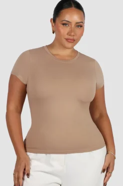 Fayt Tops | LIGHT BUTTERY TEE NEUTRAL