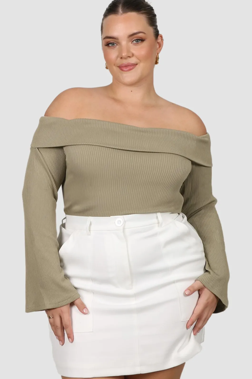 Fayt Tops | LOWEN TOP KHAKI