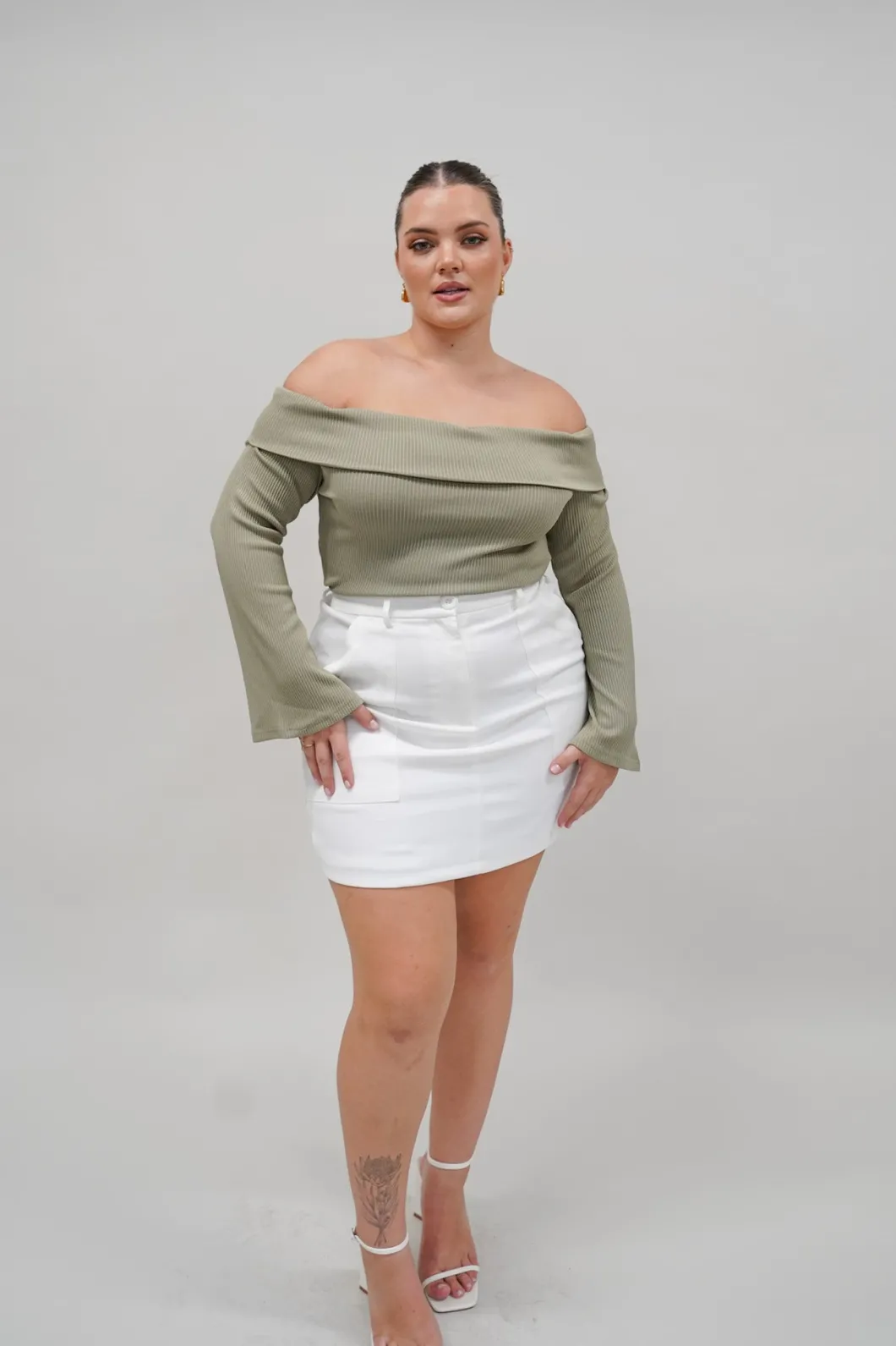 Fayt Tops | LOWEN TOP KHAKI