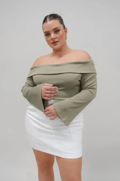 Fayt Tops | LOWEN TOP KHAKI
