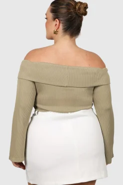 Fayt Tops | LOWEN TOP KHAKI