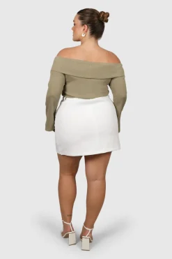Fayt Tops | LOWEN TOP KHAKI