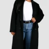 Fayt Tops | Jackets, Knits & Coats | LUKA COAT BLACK