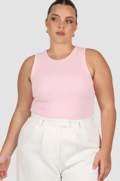 Fayt Tops | MALIBU TOP BABY PINK