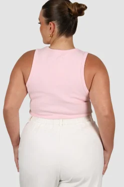 Fayt Tops | MALIBU TOP BABY PINK