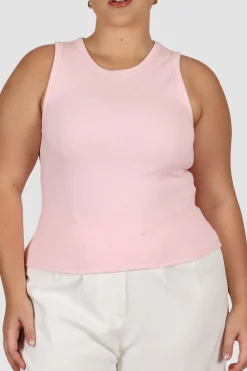 Fayt Tops | MALIBU TOP BABY PINK