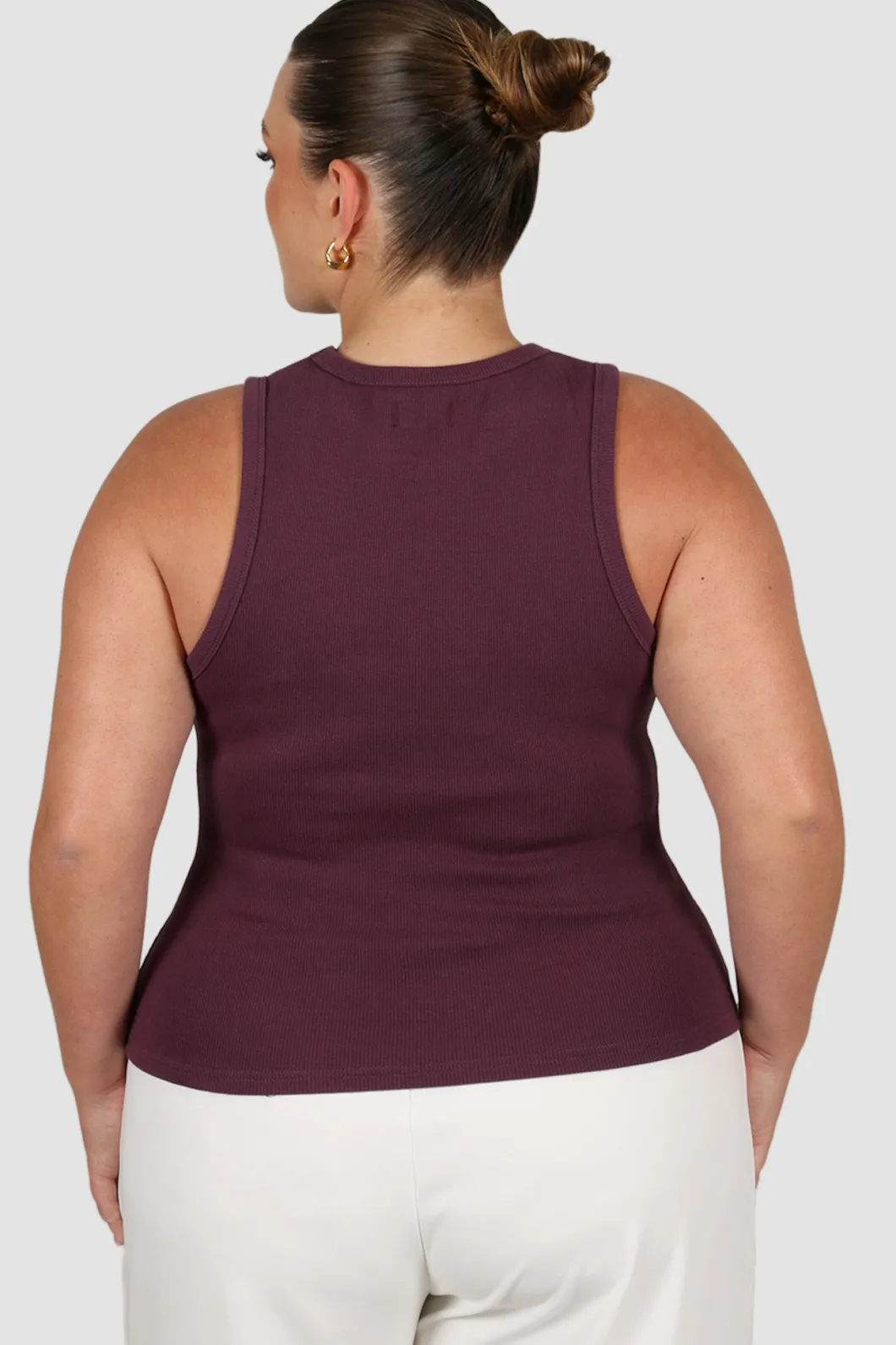 Fayt Tops | MALIBU TOP PLUM