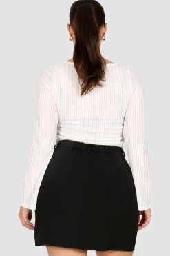 Fayt Tops | MARZA TOP WHITE