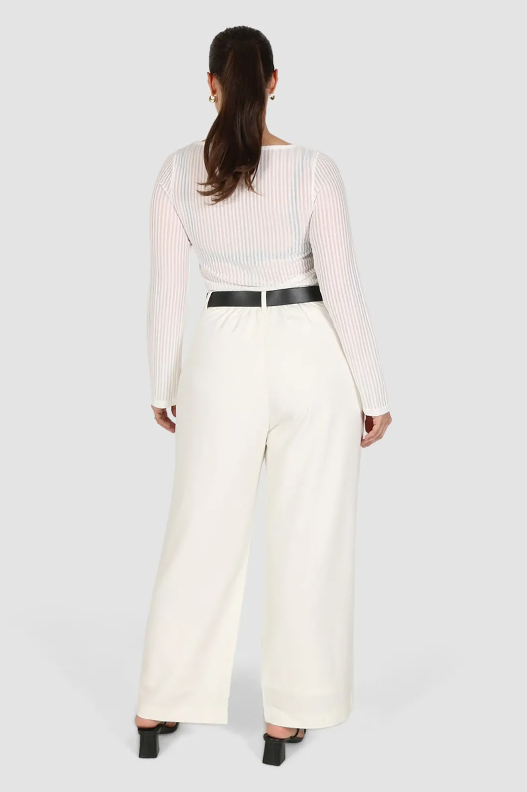 Fayt Tops | MARZA TOP WHITE
