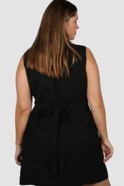 Fayt Dresses | Dresses | MAVEN BUTTON DRESS BLACK