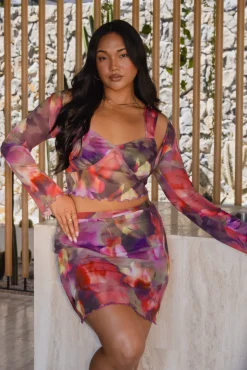 Fayt Tops | NAVA BOLERO TOP AMARI