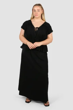 Fayt Skirts | Sets | NIA SKIRT BLACK