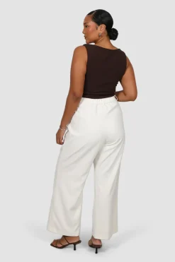Fayt Tops | NOLA RIBBED TOP ESPRESSO