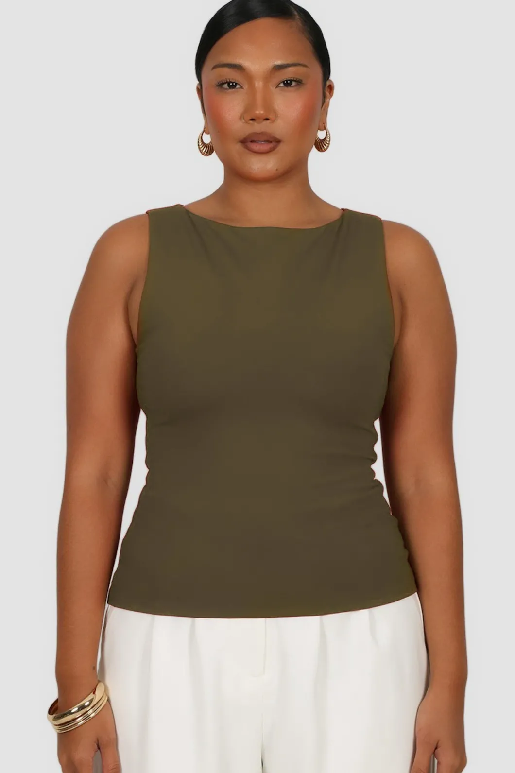 Fayt Tops | NOLA TOP OLIVE