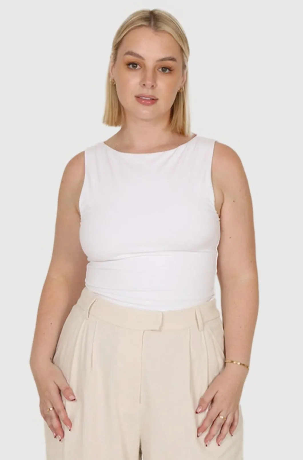 Fayt Tops | NOLA TOP WHITE