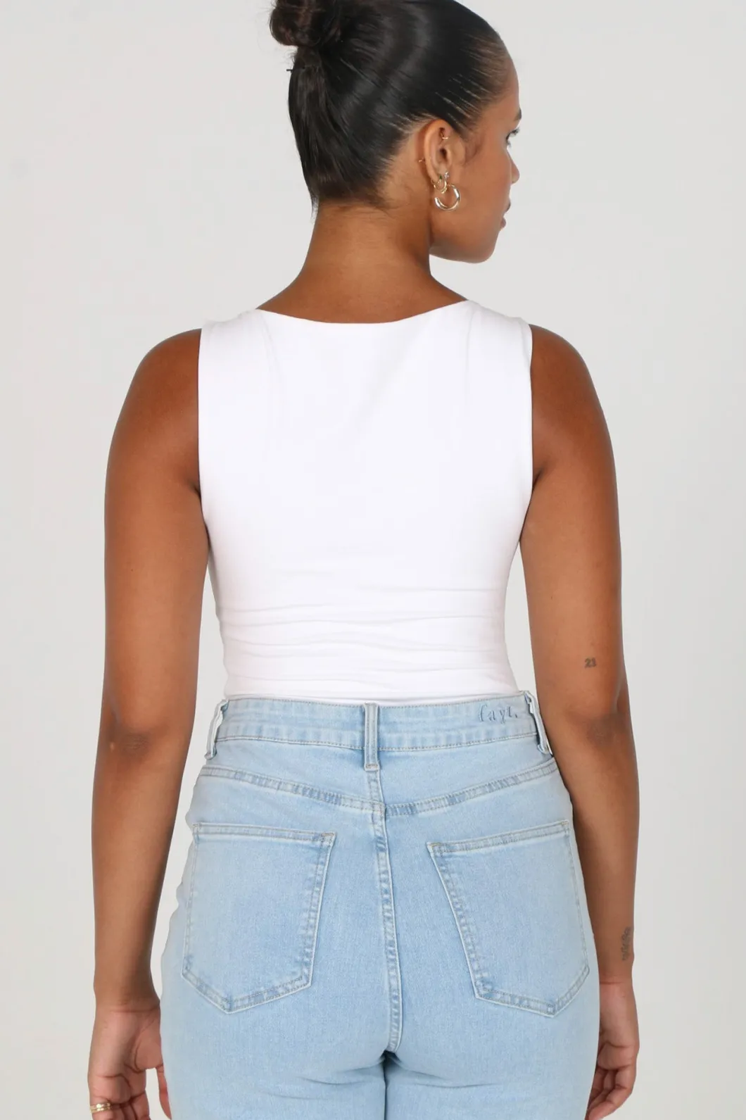Fayt Tops | NOLA TOP WHITE