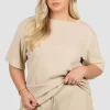 Fayt Tops | Sets | NOLYN RIB TEE VANILLA
