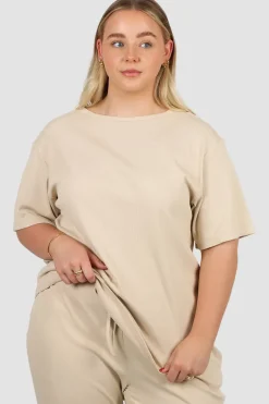 Fayt Tops | Sets | NOLYN RIB TEE VANILLA