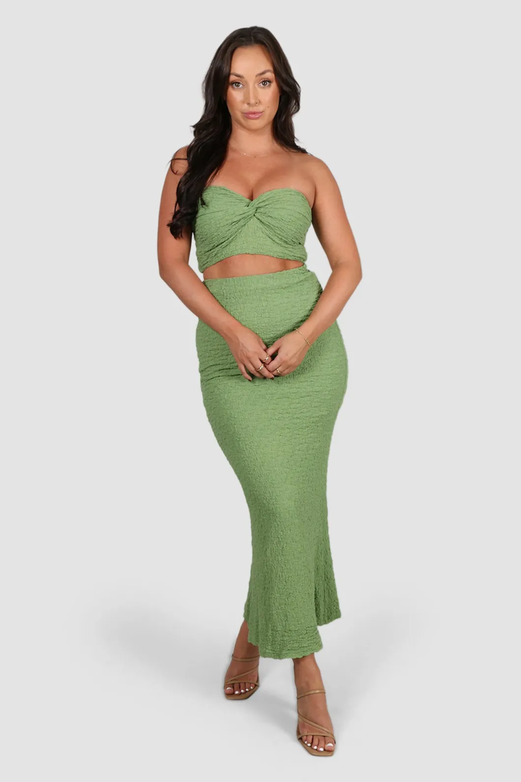 Fayt Tops | OPAL TWIST TOP SAGE