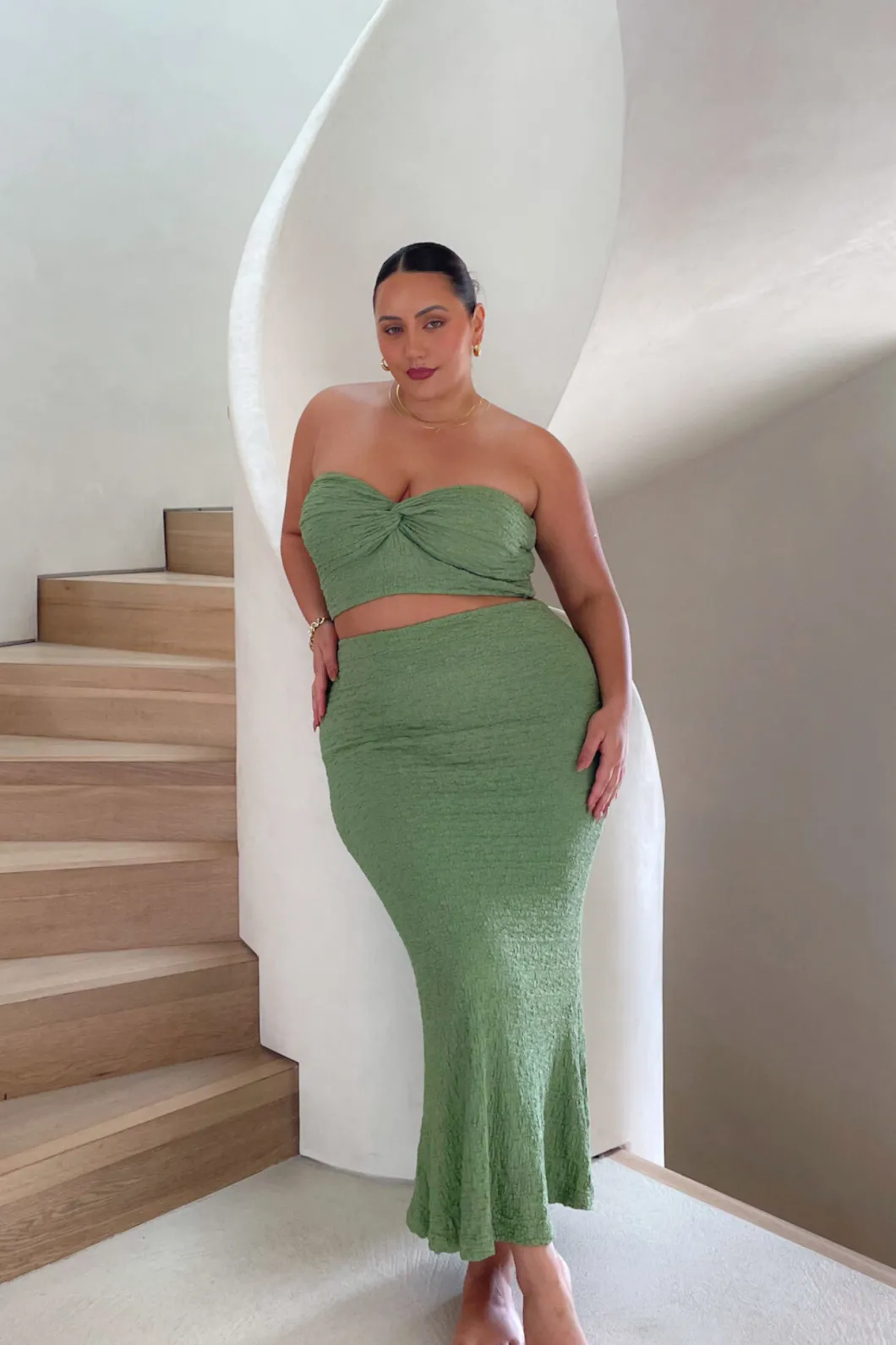 Fayt Tops | OPAL TWIST TOP SAGE