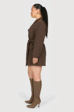 Fayt Dresses | Dresses | PAX DRESS CHOCOLATE
