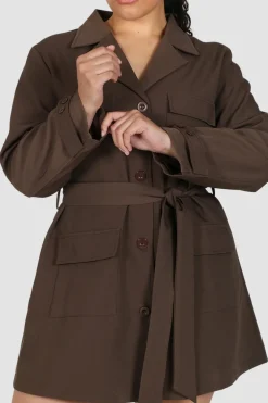 Fayt Dresses | Dresses | PAX DRESS CHOCOLATE